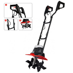 VERTAK professional electric plough small garden tiller mini power tiller machine