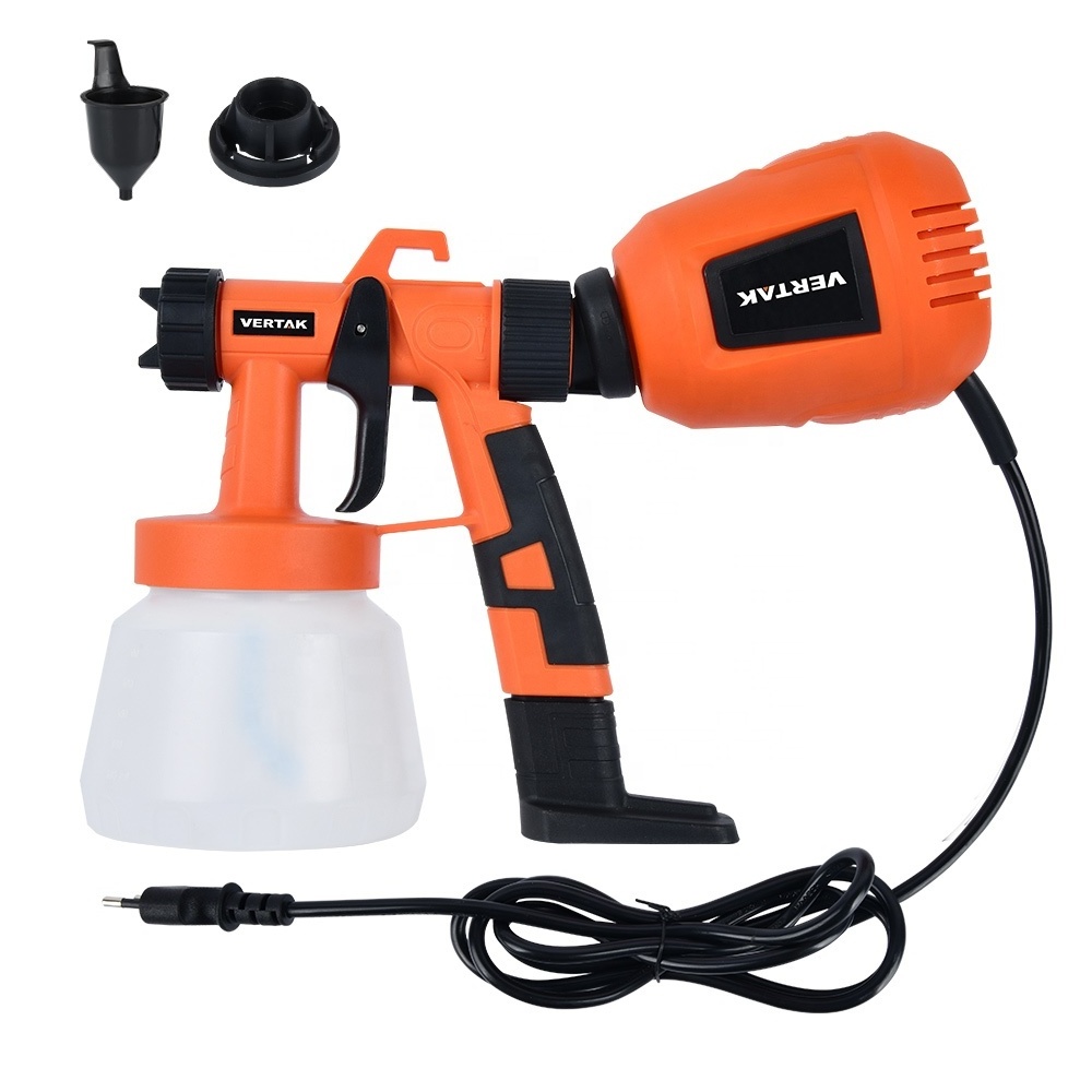 Vertak Portable 350W Electric High Pressure Painting Gun Household Mini Paint Gun Spray