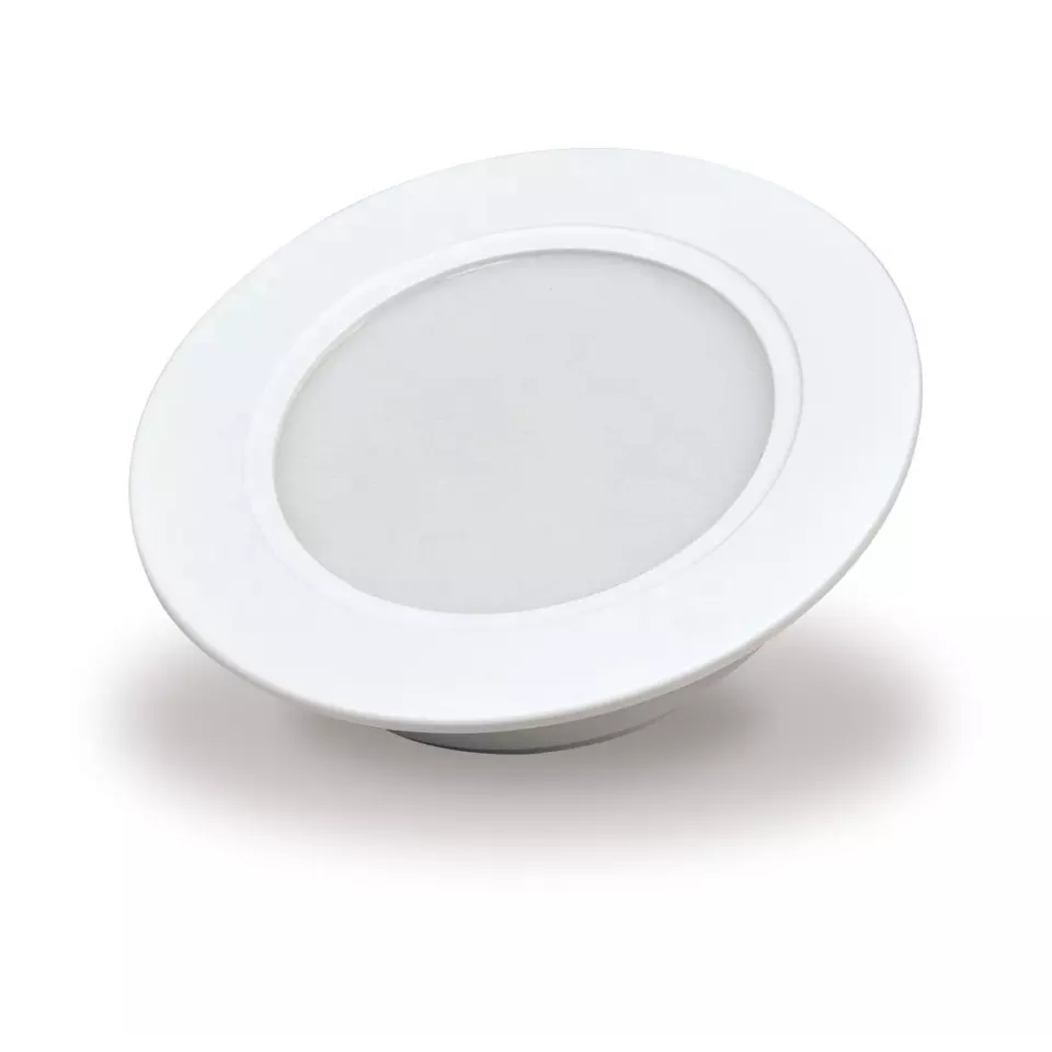 Brimmel Plastic recessed led panel light 18w slim ultra light round ceiling panel lamp