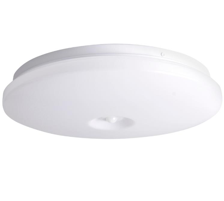 Professional Factory 220-240V Waterproof Indoor Motion Sensor IP44 12W LED Ceiling Light