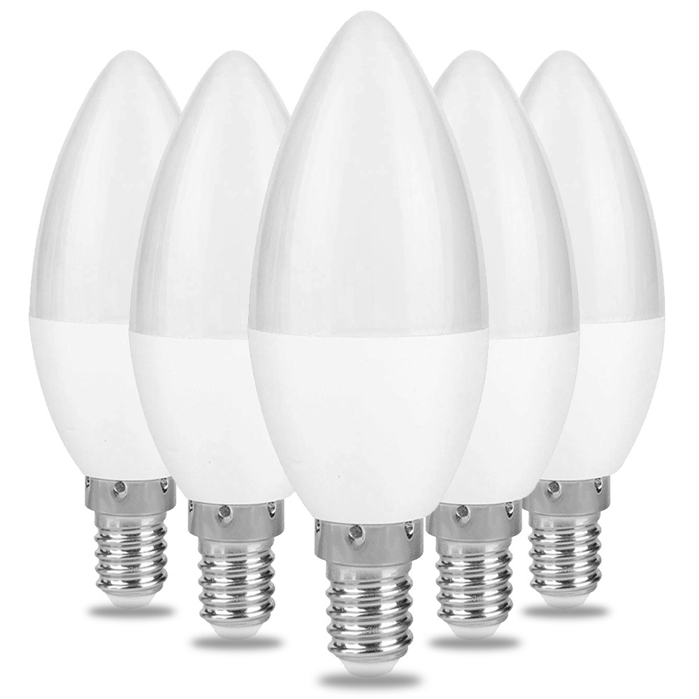 Wholesale White C37 Lampadas Led Bulb Led Lamp E14 100V-240V 3 Watt Led Bulbs For Home