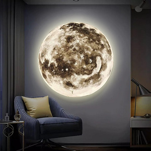 Modern Ceiling moon light wall lighting LED Lamp flicker free no No noise 3000K/4000K/6000K 36W easy for installation CE