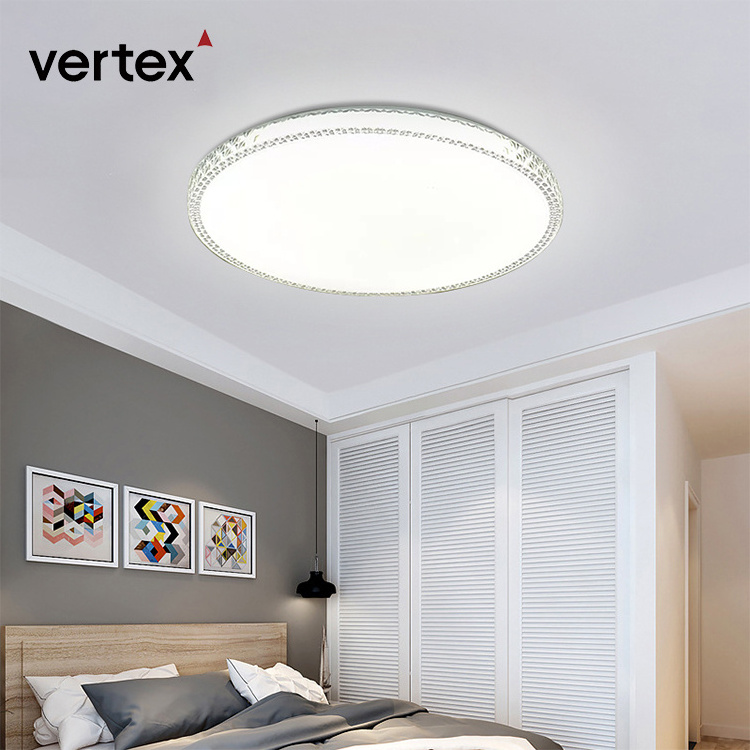 luxury new house lighting ceiling modern round hotel motion sensor led ceiling lamp