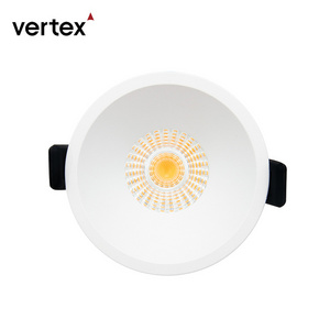 CE SAA RoHS Narrow edge Deep anti-glare Recessed trimless led cob downlight 10W