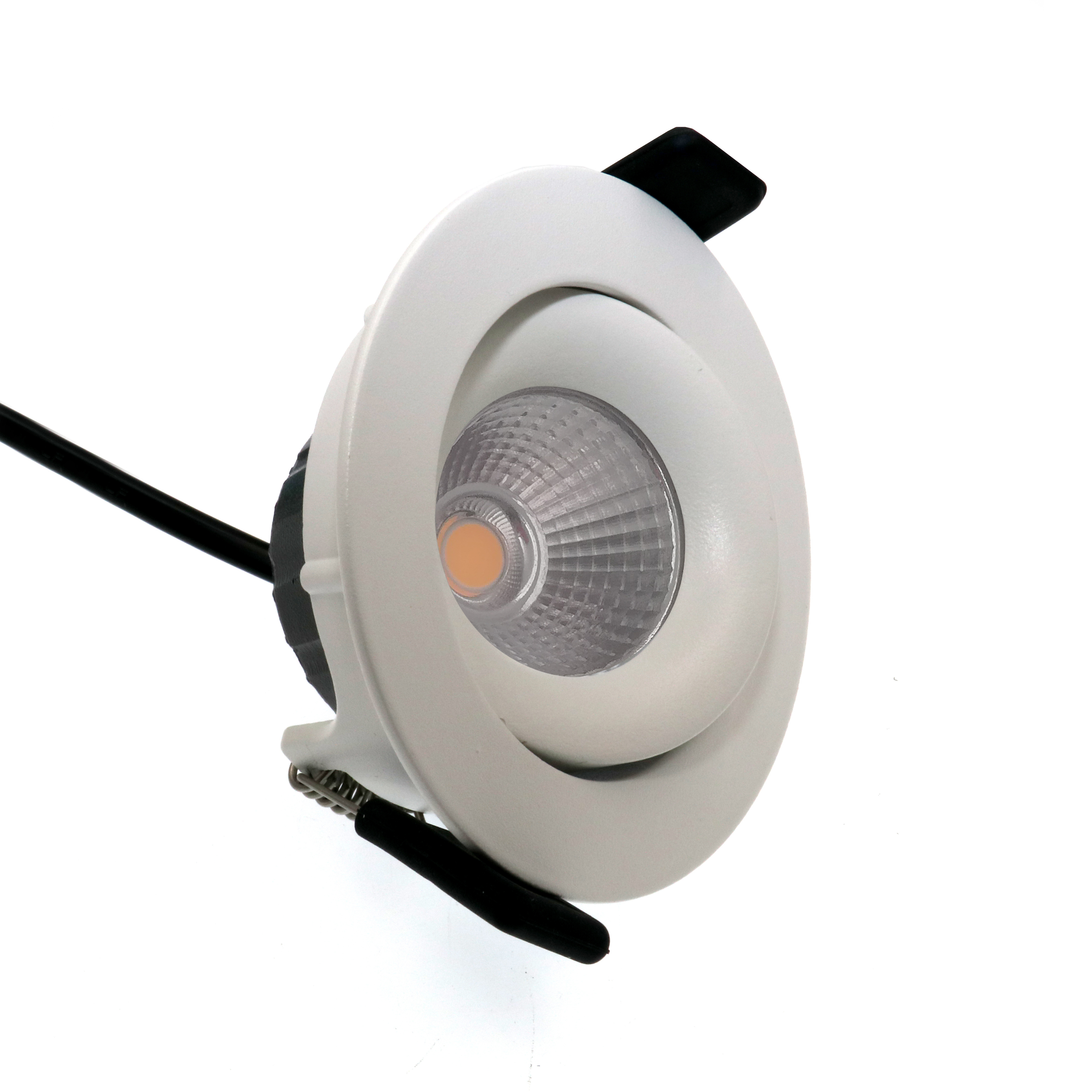 5-year Warranty New AC Ceiling Light Spot Down Light Recessed Light COB LED Downlights Tilt Downlight 0-100% Dimmable Ip44 12000