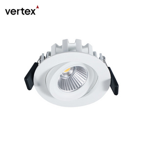 cutout 83mm modern rotatable shop light led downlight reflector antidazzle led ceiling downlight 230V