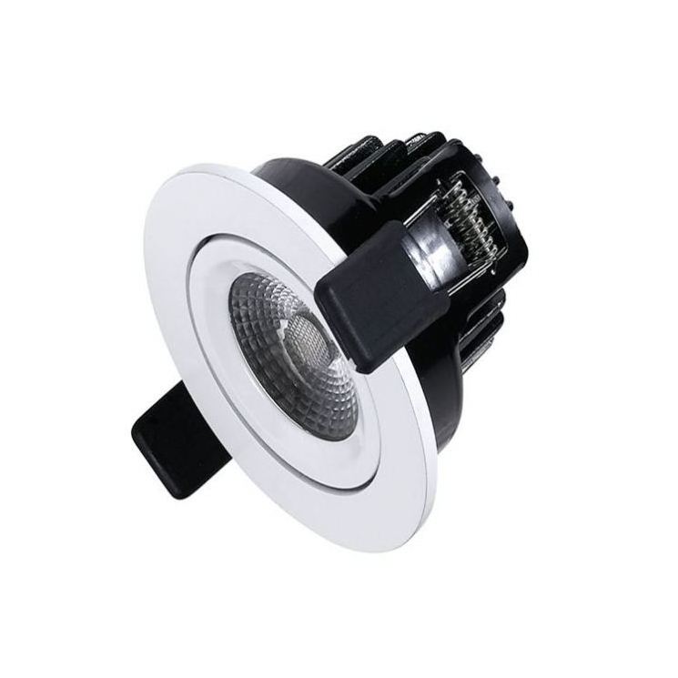 Downlight Lighting Fixtures 220V Light LED Fire-rated Led Dimmable Downlight Residential Aluminum 80 Dimmable Option Saa /ce/ccc