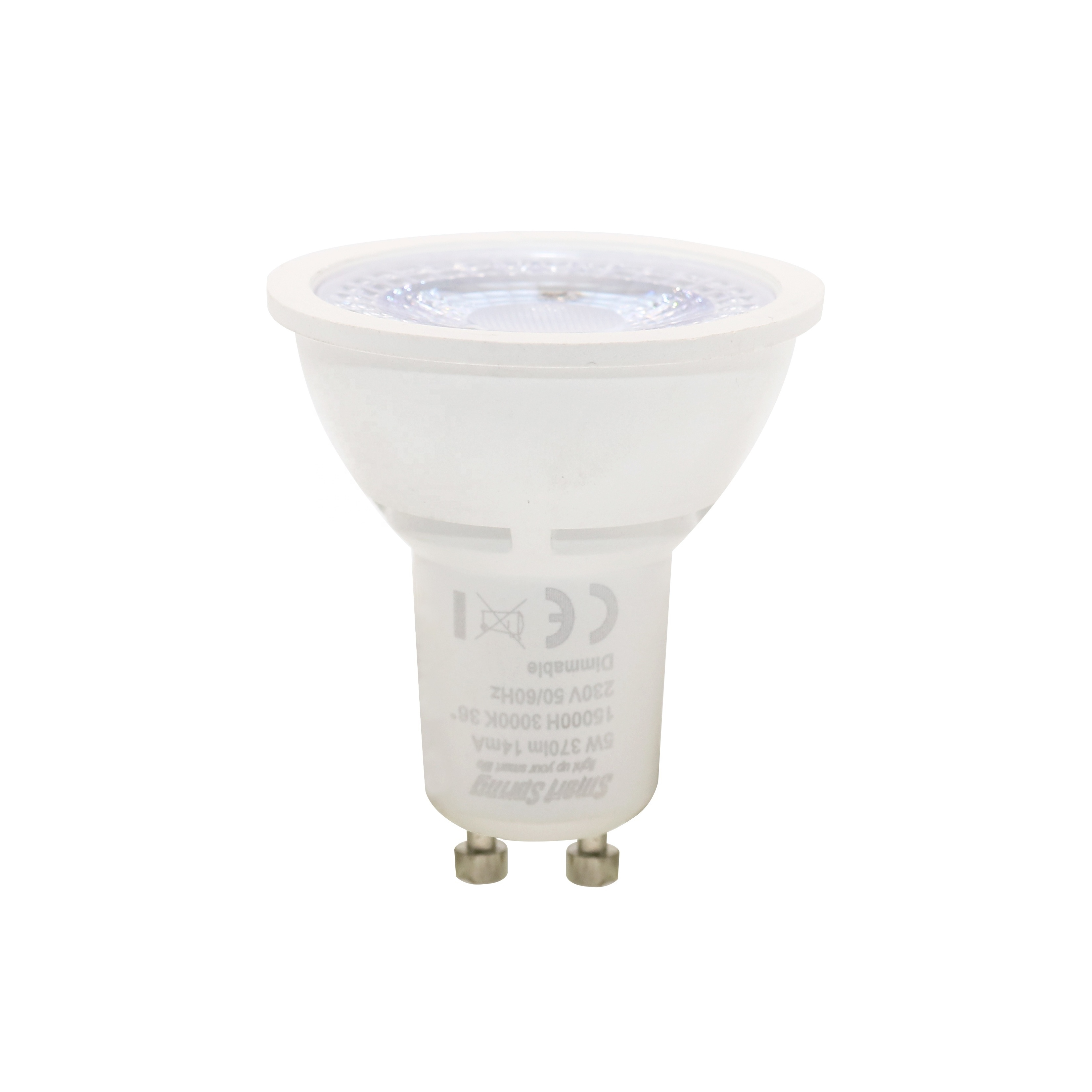 Spotlight new AC technology dimmable 5W flicker free LED GU10 bulb