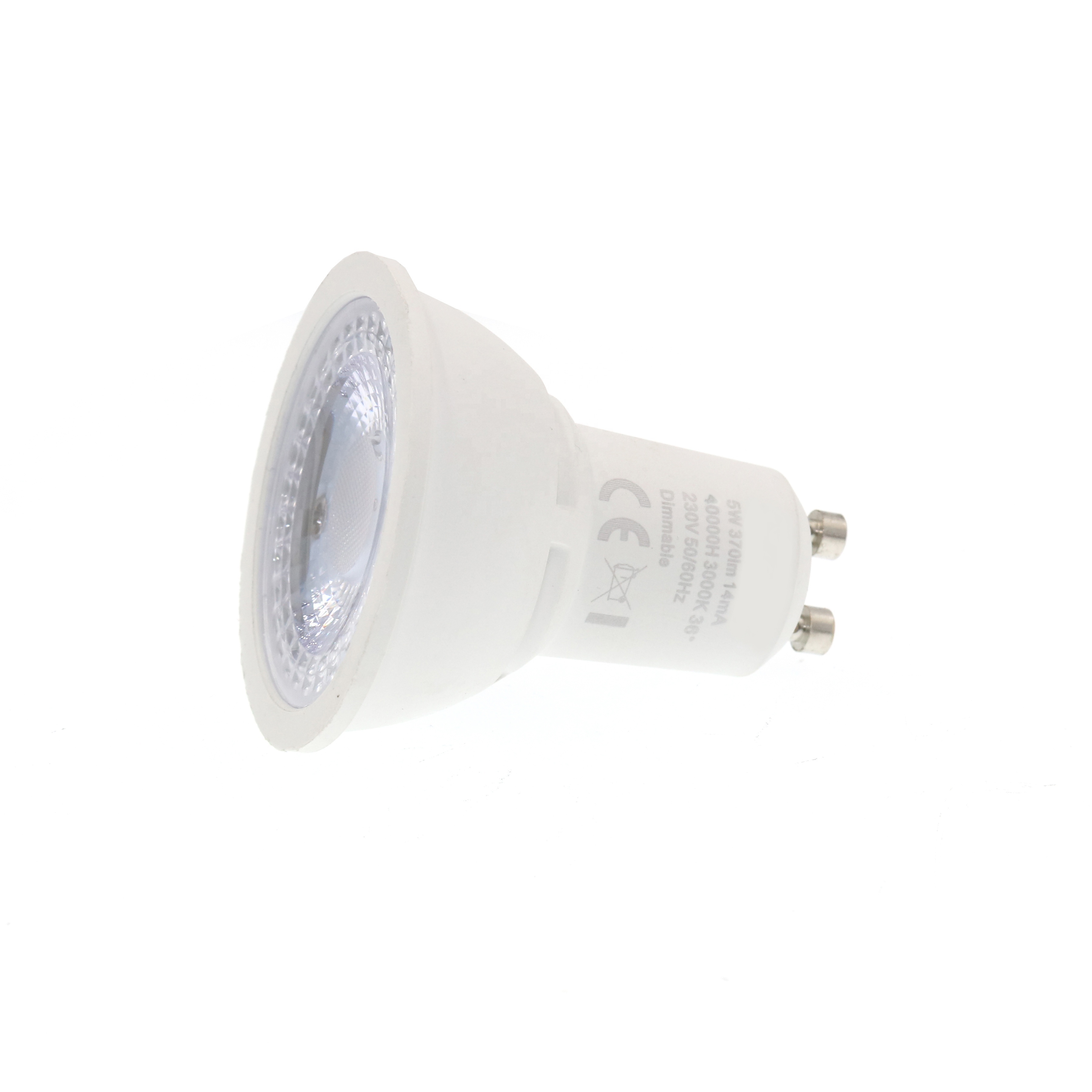 Spotlight new AC technology dimmable 5W flicker free LED GU10 bulb