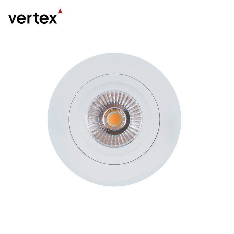 cutout 83mm modern rotatable shop light led downlight reflector antidazzle led ceiling downlight 230V