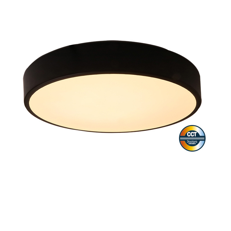 LED Flush Mount Ceiling Light Fixture CCT 3000k/4000k/5700K 11.8 Inch 20W Flat Modern Round Lighting Fixture