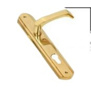 Home Supplies Egypt window handle modern popular design Lock Storm and Screen Door Lever Handle Set