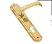 Home Supplies Egypt window handle modern popular design Lock Storm and Screen Door Lever Handle Set