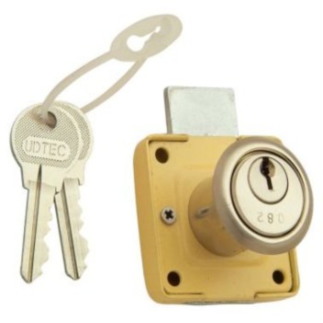 Office Furniture Locks use  in door lock in golden colour square lock available in stock in cheap price