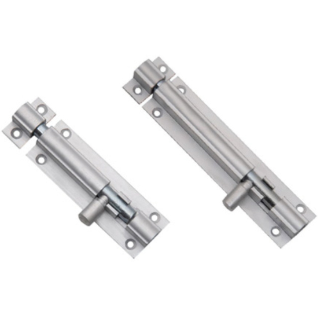 Sliding Door Bolt Stainless Steel Tower Bolt Lock Barrel Bolt Latch Customized Sliding Latch Lock