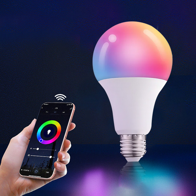 VERTEX 15W Smart LED Bulb Smart Bulb For tuya home  E27/B22 110V~ 230V WiFi Connection Color RGB CCT Voice Control