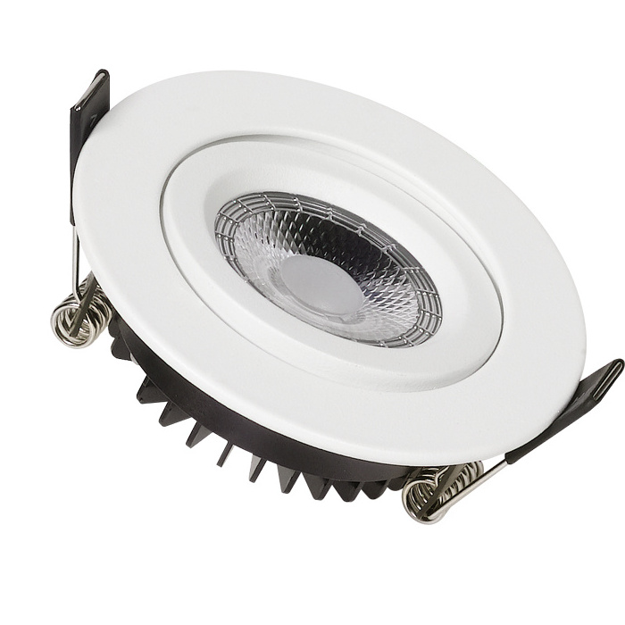 new hole adjustable led downlight 230v recessed 4W/300lm dim TILT 25