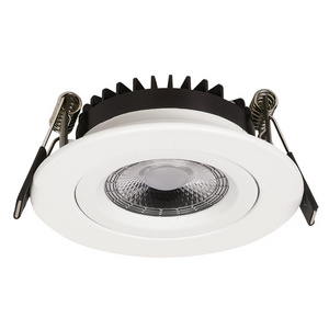 new hole adjustable led downlight 230v recessed 4W/300lm dim TILT 25