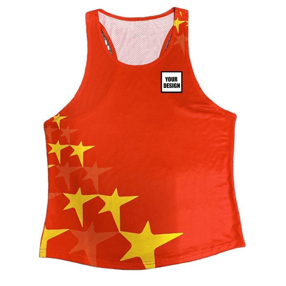 Athletic Fitness Sport Tank Tops Gym Running Training Yoga Tank Top Custom Muscle Fitness Vest Men's