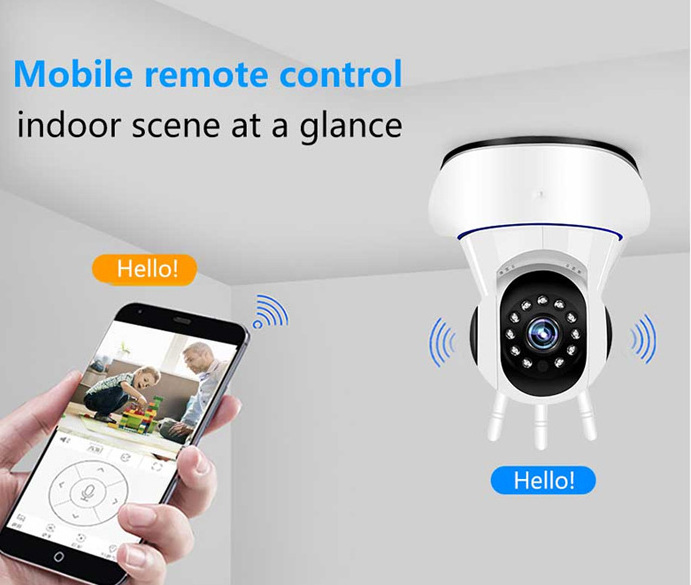 Good quality V380 indoor IP Camera WIFI CCTV Camera