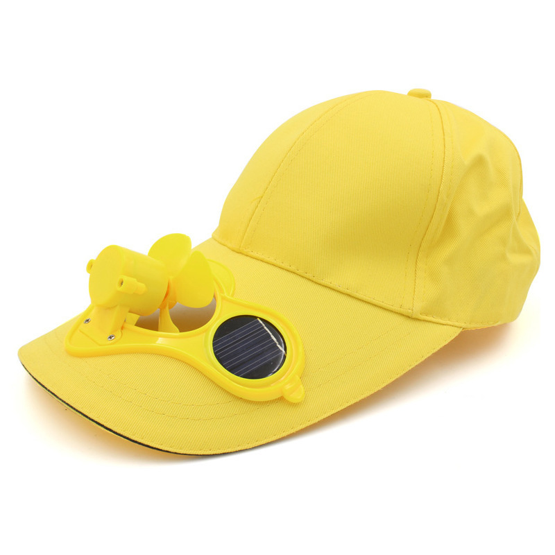 female Peaked Cap Hat Summer Baseball Hat with Solar Powered Fan Cooling Fan Cap for Camping Traveling Outdoor cap with fan