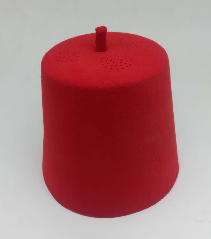 100% australia wool felt red fez hat muslim hat