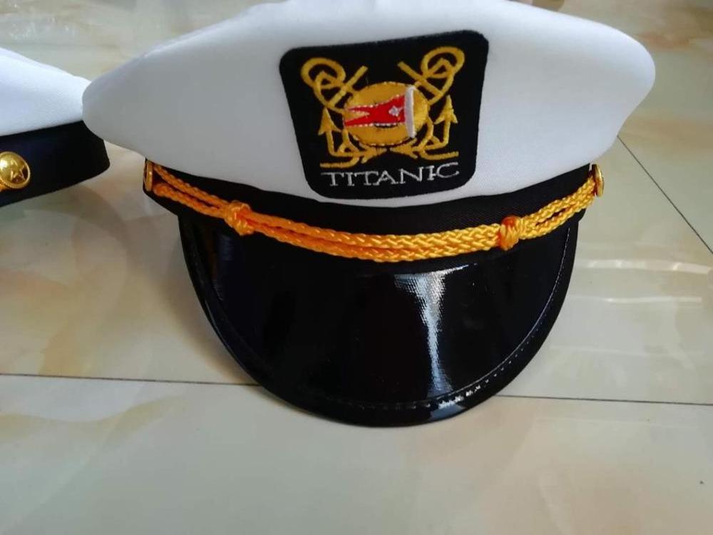 Stage performance hat kids captain hat Titanic