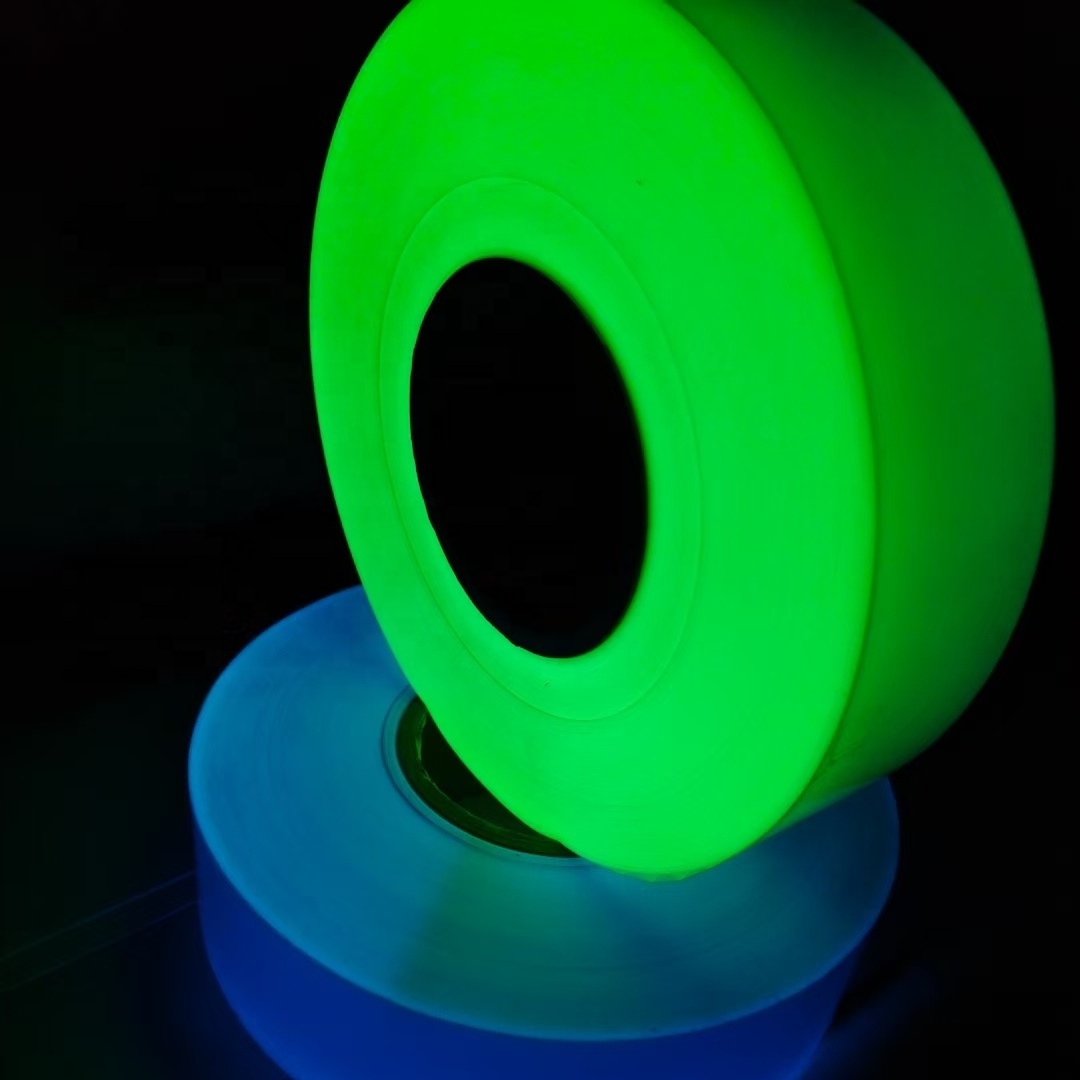 glow in the dark wrap vinyl  photoluminescent paper 	 glow in the dark self-adhesive vinyl  for road