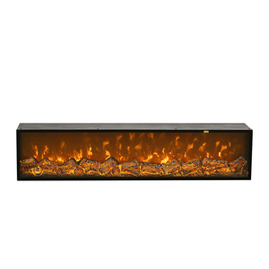 Modern Simulated Fireplace 1000mm Electric Fireplace Insert Decor Flame Led Electric Artificial Fireplace For Indoor Use