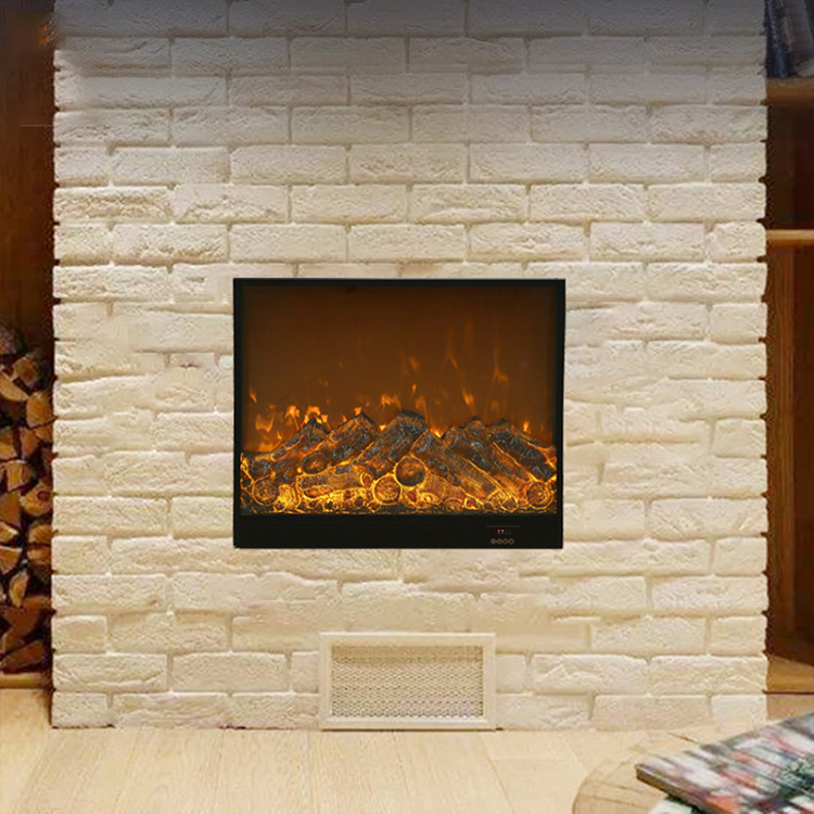 Wholesale European 800mm Recessed Led No Heat Fireplace Table Decorative Electric Artificial Mini Fireplace For Sale