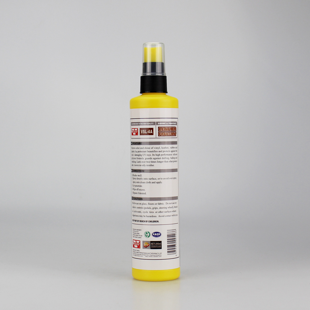 New Formula Efficiency Shining Leather Protection Spray Without Hard Rubbing Furniture Leather Care