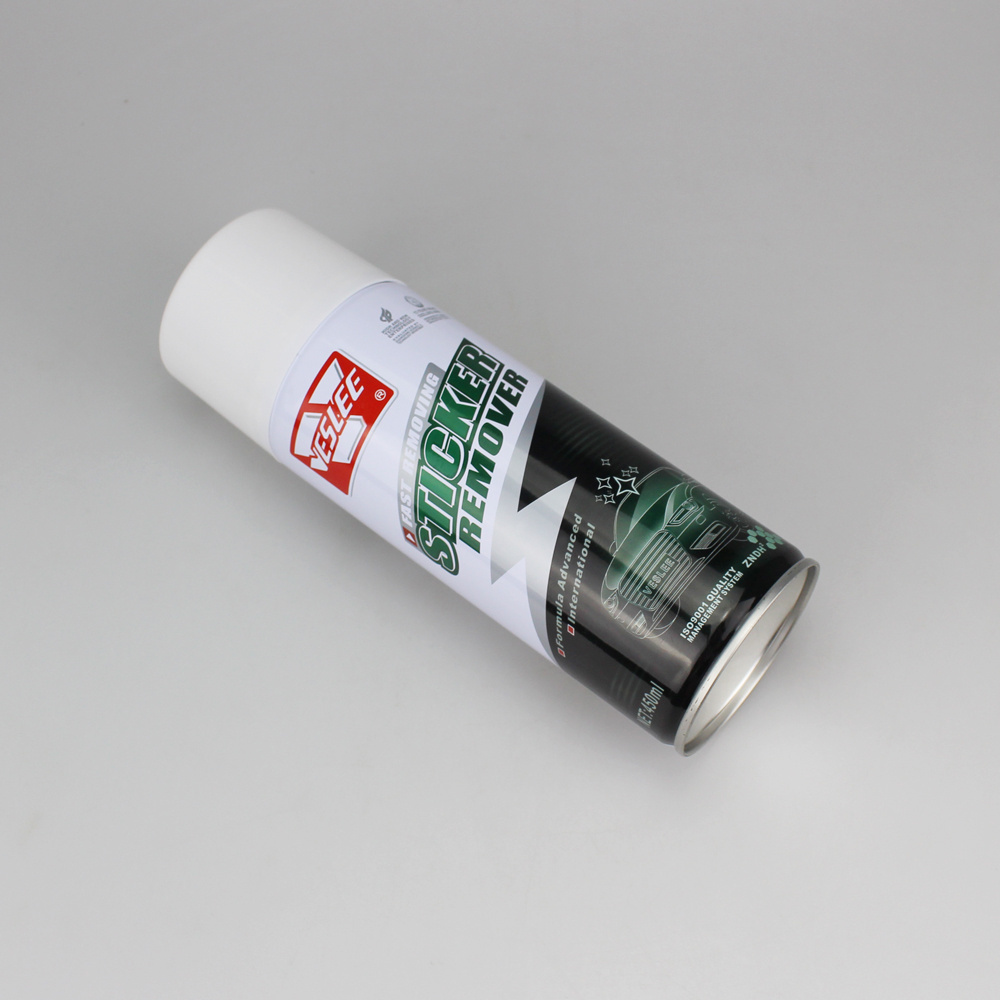 sticker and label remover aerosol spray car exterior cleaning sticker glue remover