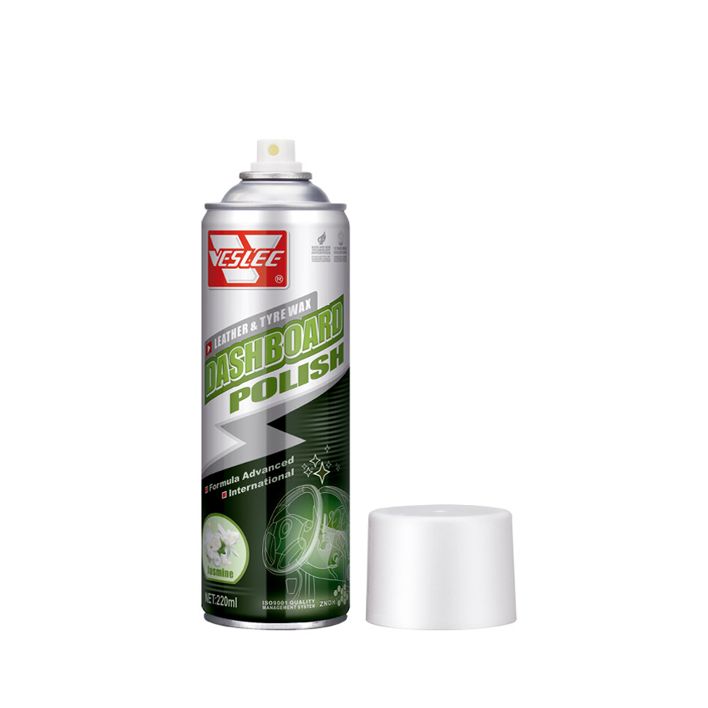 High Effective Shinning Car Polish Spray Anti-static And Anti-ultraviolet Dashboard Polish Products