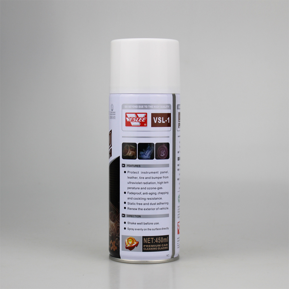 gloss polish cleaning and polish car silicone car wax dashboard polish dashboard spray