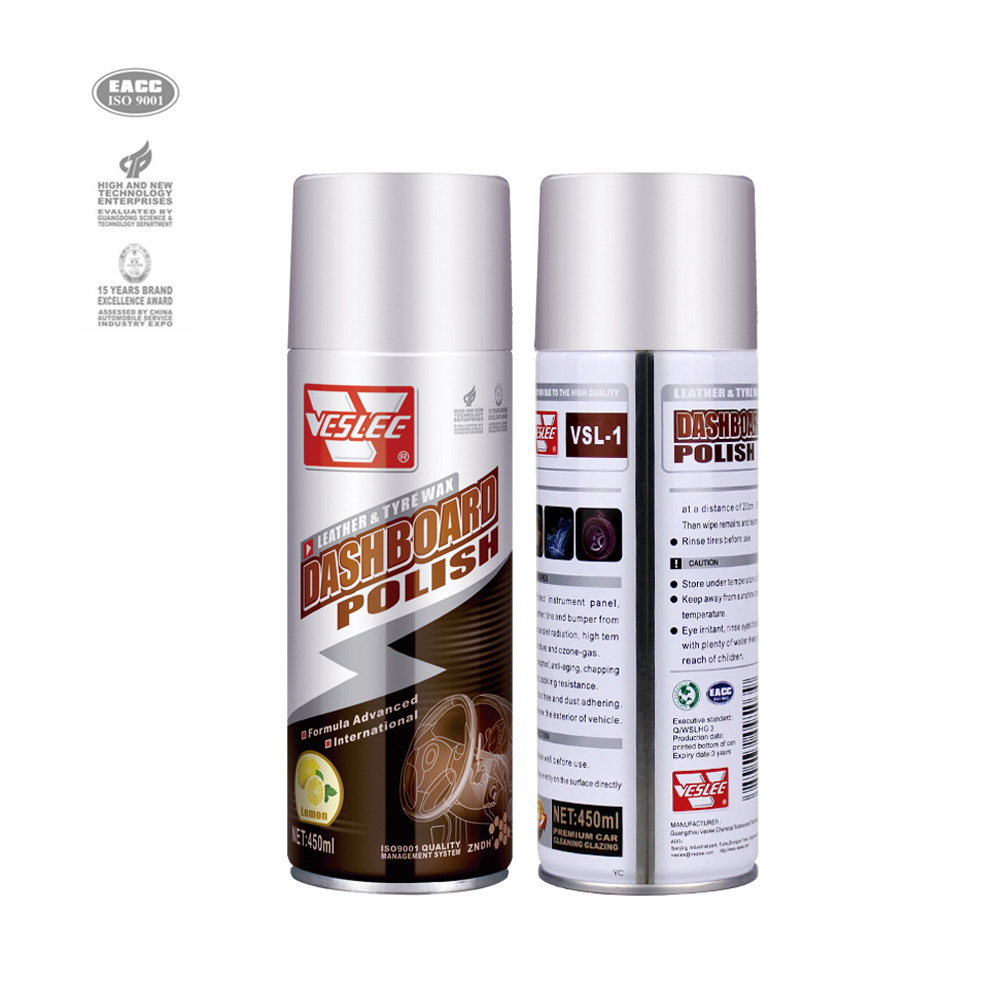 Car Care Products Manufacturer High Performance Car Interior Dashboard Shine Spray Polish