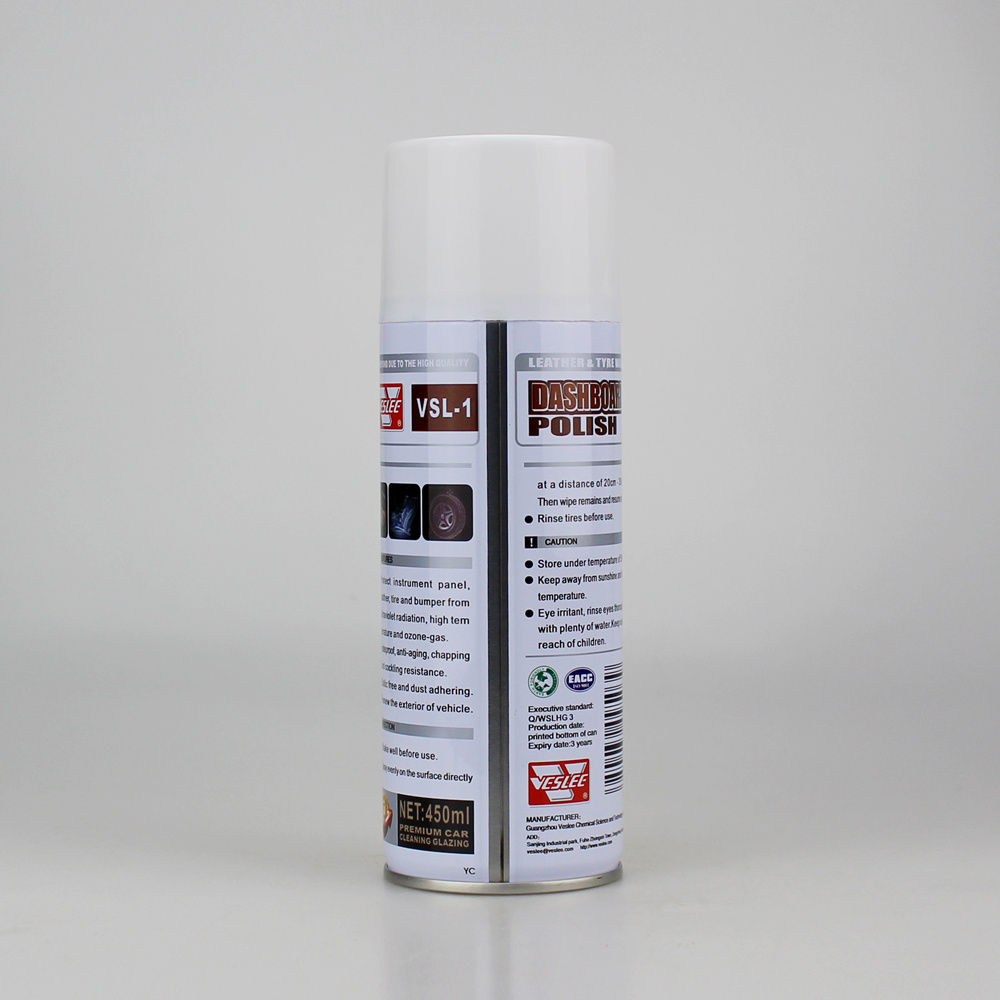 Car Care Products Manufacturer High Performance Car Interior Dashboard Shine Spray Polish