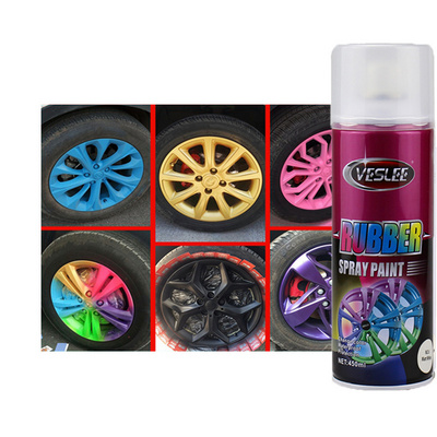 Car Care Products Waterproof Peelable Car Wheel Paint Rubber Paint