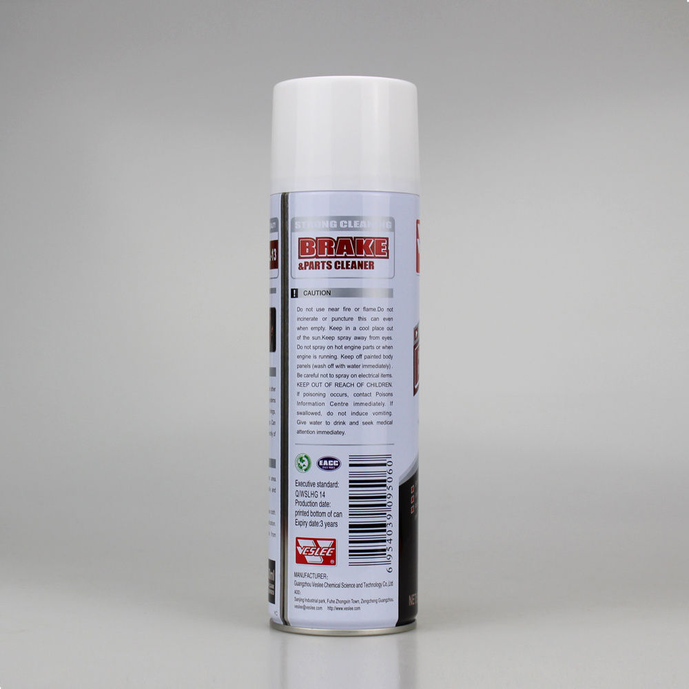 Manufacturers Quickly Drying Without Residues Powerful Cleaning Aerosol Brake Cleaner