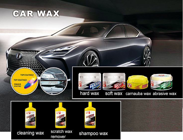 Manufacturer Waterless Car Wash Spray Wax Shine Long Time Surface Carnauba Car Wax