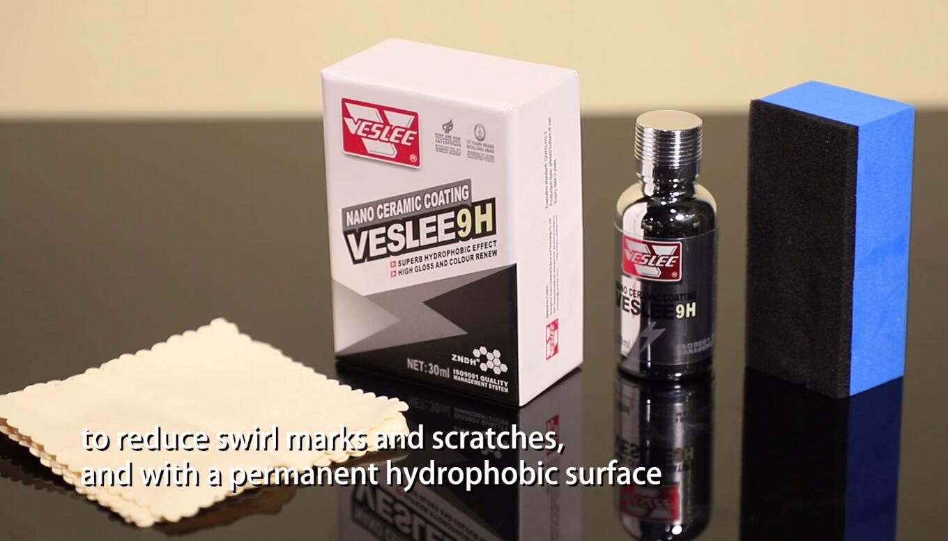 High Gloss Car Care Accessories Super Hydrophobic Nano Ceramic Coating 9H