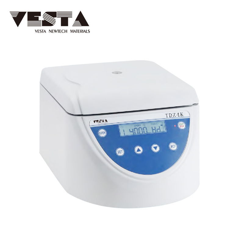 Vesta TDZ4K Lab PRP PRF CGF Plasma Benchtop Low Speed Beauty Centrifuge with Swing Angle Rotor