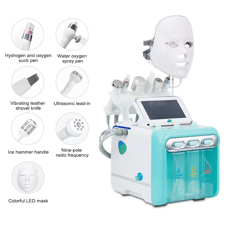 Best Selling Skin Analyzer Hydro Dermabrasion Machine Facial Cleansing Nourishing Hydrating Vibrant M6 Hydro Machine Facial