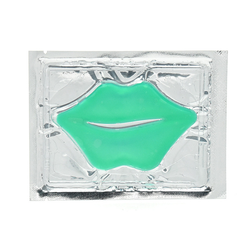 Crystal Collagen Patches Moisture Repair Essence Gel Hydrate Lighten Lip Lines Lip Plumper Lip Gel Mask