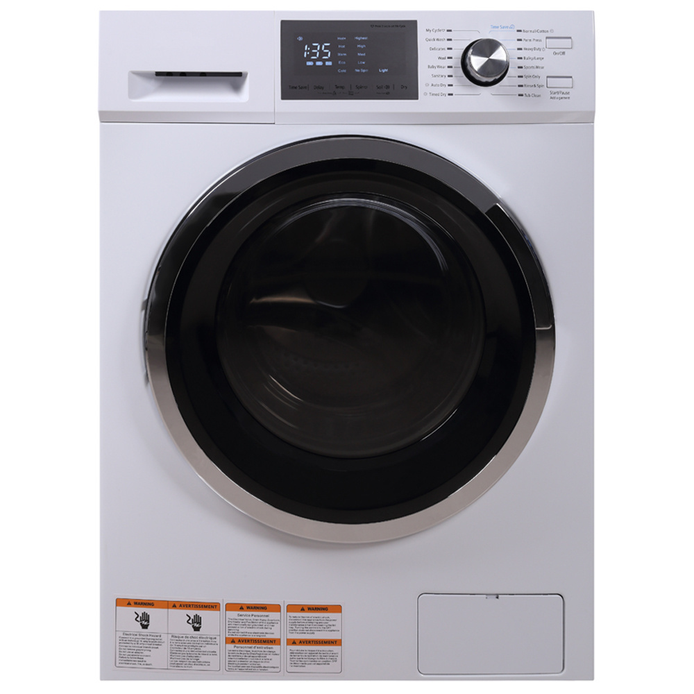 Big capacity fully automatic clothes washer dryer combo laundry machine washing electric machine VS80-CH05/B08