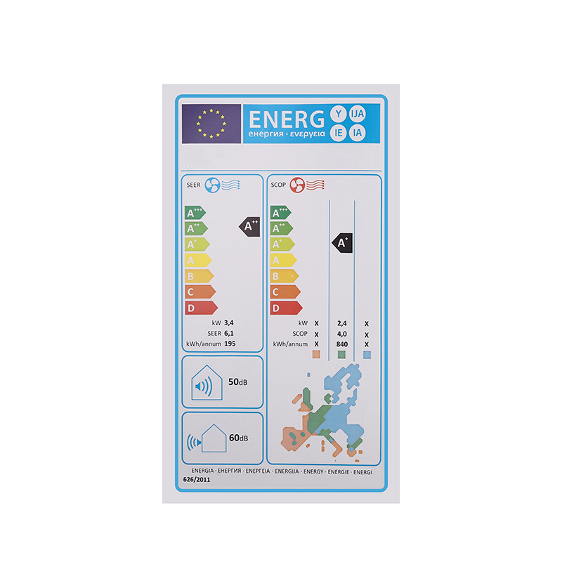 Energy class A++ super cool low noise split air conditioner wifi kits