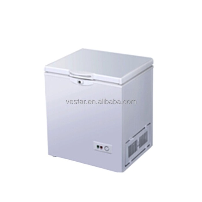 3 way Outside condenser BD(W)271 model single door chest freezer with handle and lock