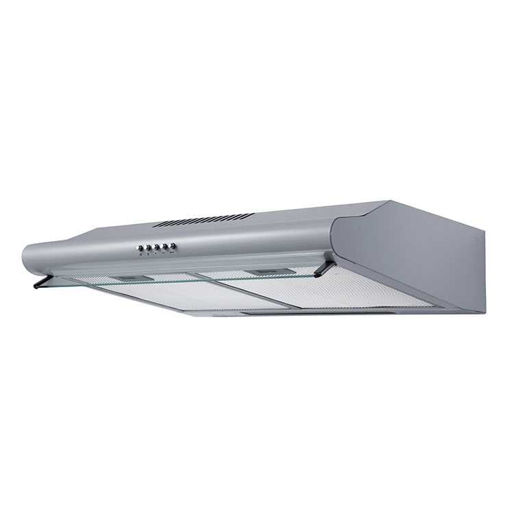 60cm Ultra-Thin kitchen cooker hood Slim stainless steel led lighting range hood