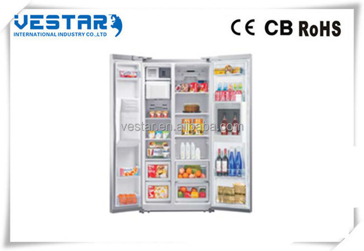 Best R600a side by side dc condenser refrigerator stand brands for home