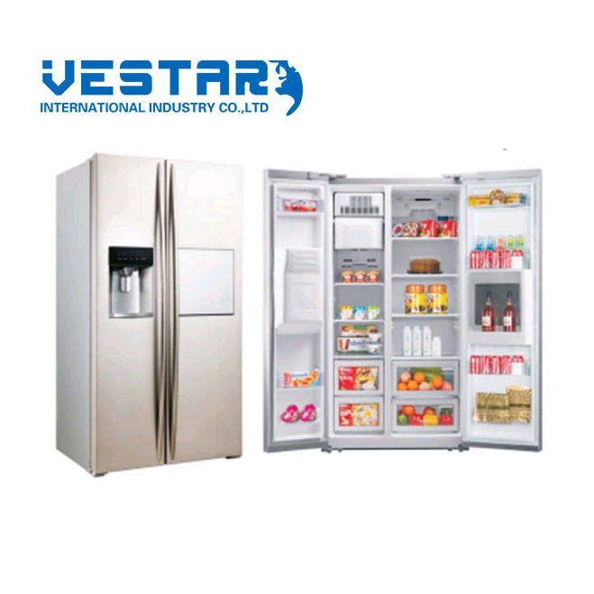 Best R600a side by side dc condenser refrigerator stand brands for home