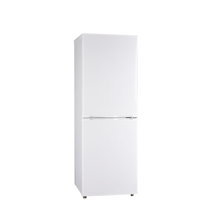 Home 152L Width Double Doors Stainless Steel Refrigerator Fridge